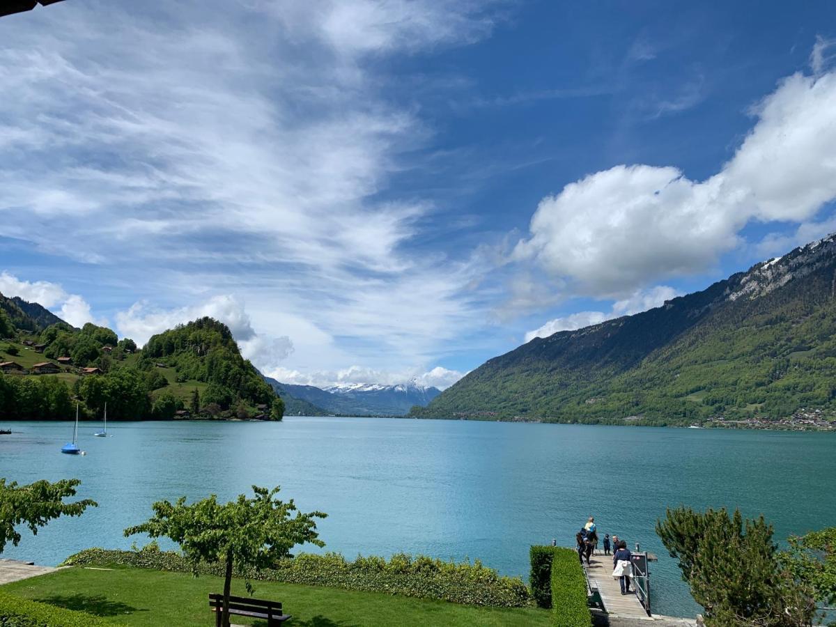Seehaus Lake View 3-Bedroom Apartment Iseltwald ภายนอก รูปภาพ