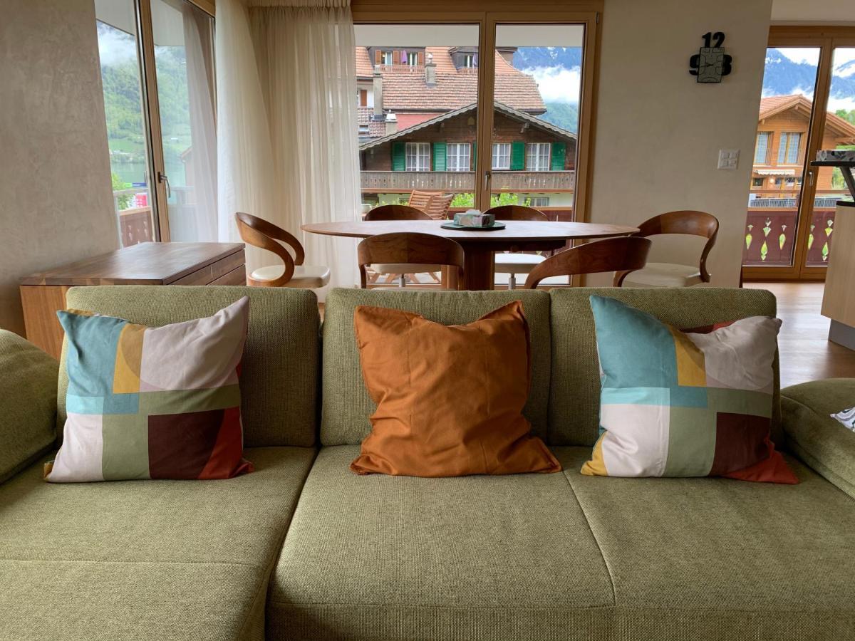 Seehaus Lake View 3-Bedroom Apartment Iseltwald ภายนอก รูปภาพ
