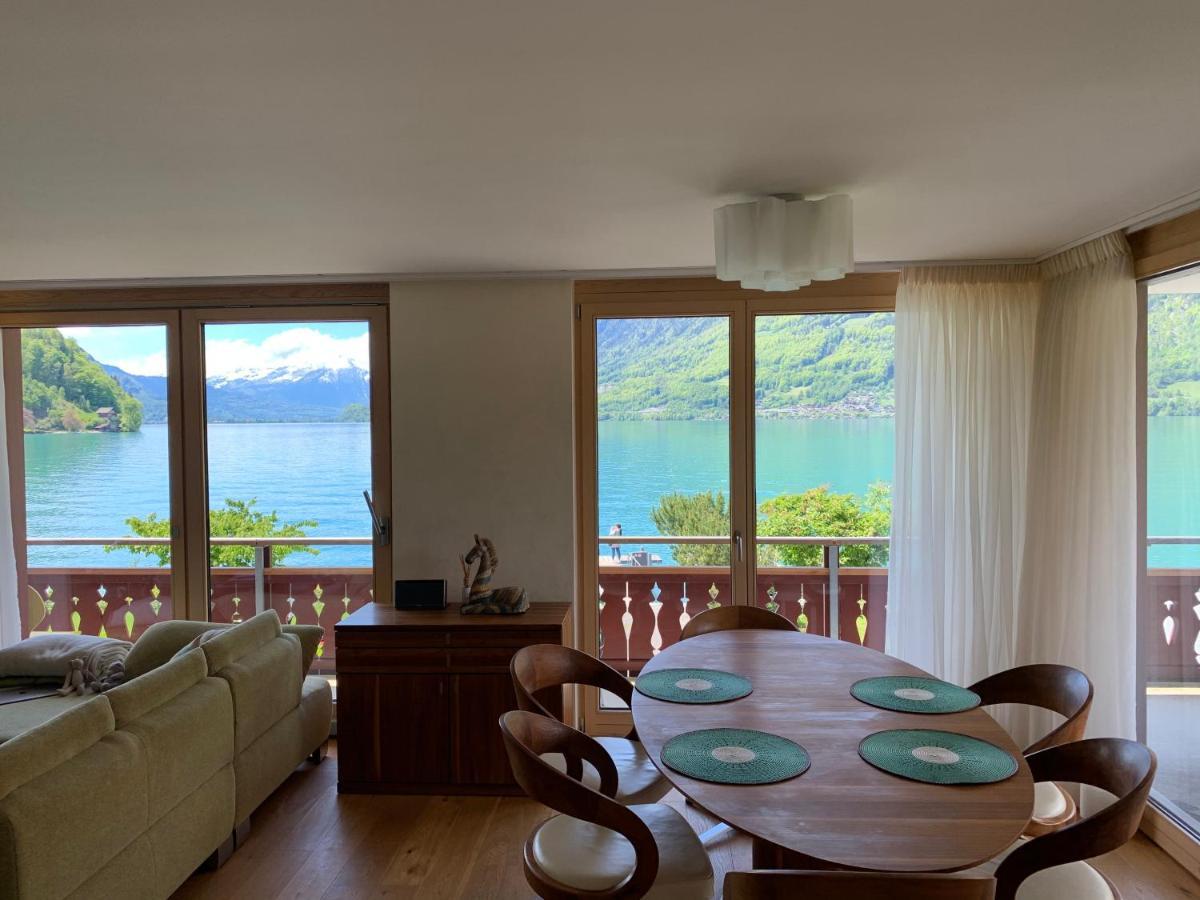 Seehaus Lake View 3-Bedroom Apartment Iseltwald ภายนอก รูปภาพ